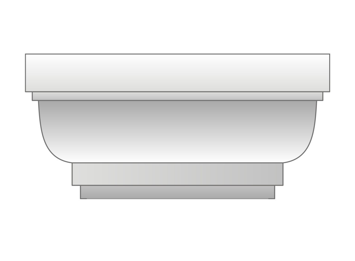 POF-3B oszlopgyűrű natúr 15-24 cm