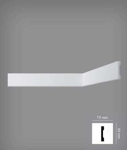 NW-65 lábazati díszléc 13x65 mm