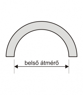 PO-12A natúr sima féloszlop 5-9 cm