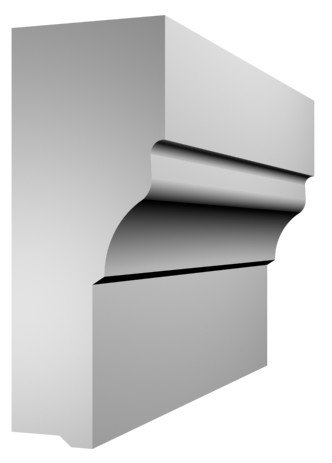 P-24 kültéri natúr díszléc 100x250 mm